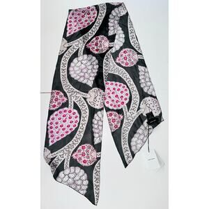 Isabel Marant Edina Silk Scarf ~ Black